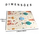 Ver imagem 2 de Tapete Infantil Criança Bebe Dupla Face Tatame Dobravel Emborrachado Antiderrapante Macio Dois Lados