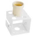 Ver imagem 6 de Poste Balizador Branco 20cm P/ Jardim Em Alumínio St2791