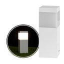 Ver imagem 5 de Poste Balizador Branco 20cm P/ Jardim Em Alumínio St2791