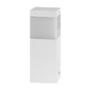 Ver imagem 2 de Poste Balizador Branco 20cm P/ Jardim Em Alumínio St2791