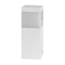 Poste Balizador Branco 20cm P/ Jardim Em Alumínio St2791 - 2