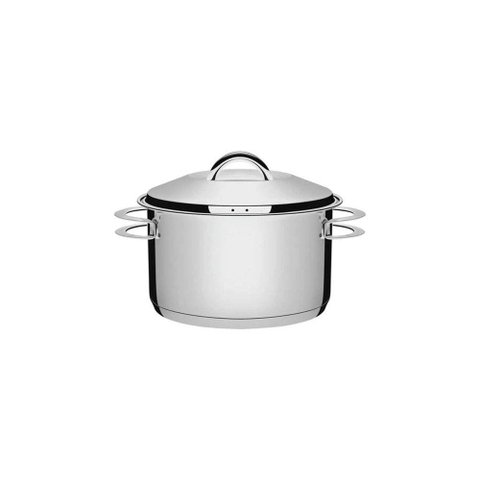 Caçarola Tramontina Solar Funda em Aço Inox Fundo Triplo com Tampa e Alças 16 Cm 1,8 L Tramontina