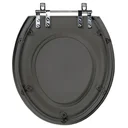 Ver imagem 1 de Tampa de Vaso Poliéster Avalon Fumê Translúcido para louça Ideal Standard