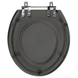 Tampa de Vaso Poliéster Avalon Fumê Translúcido para louça Ideal Standard - 1 Tampa de Vaso Poliéster Avalon Fumê Translúcido para louça Ideal Standard - 1