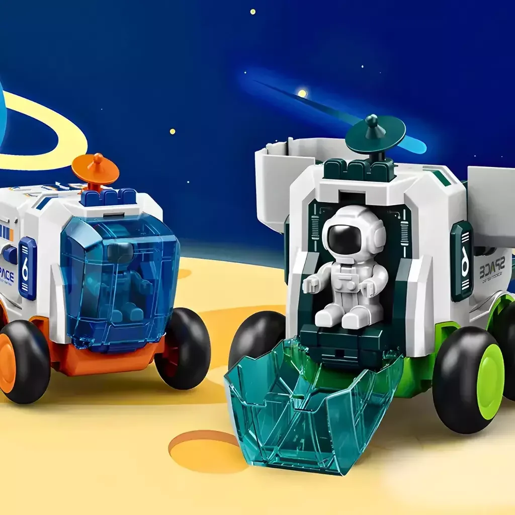 Brinquedo Carro Espacial Infantil com Astronauta - 3