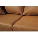 Ver imagem 6 de Sofá 4 Lugares Fixo Living Bellagio Couro Caramelo 2,5m