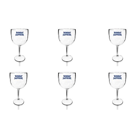 Conjunto Com 6 Taças Gin 580 Ml