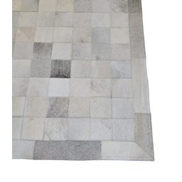 Tapete de Couro Natural Premium Cinza 2,00 X 1,50 M - 2