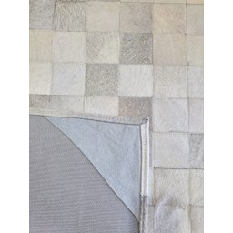 Tapete de Couro Natural Premium Cinza 2,00 X 1,50 M - 3