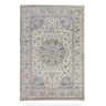 Tapete Sala Nain Blue 2,50x3,00M Industrializado Estilo Persa Bege - 1