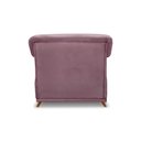 Ver imagem 7 de Kit 2 Poltronas Decorativas com 2 Almofadas Armstrong Veludo Uva - Gran Belo