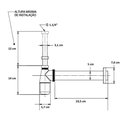 Ver imagem 4 de Sifão Pia Tanque Lavanderia Metal Copo Cromado 1.1/4 x 2''