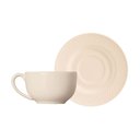 Ver imagem 1 de Conjunto com 6 Xícaras de Chá com Pires Salmon Acetinado 250ml Alleanza Cerâmica