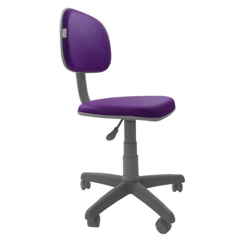 Cadeira Secretaria Giratoria Bolt BC - Couro Sintetico Corano - Roxo