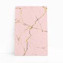 Ver imagem 1 de Mármore Dourado e Rose Decorativo Quadro Canvas 60x40cm
