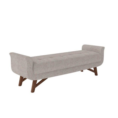 Puff Recamier 160cm Neville P02 Linho Cru Mpozenato