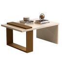Ver imagem 2 de Mesa de Centro Decorativa Jb 8020 Off White com Nature