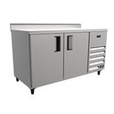 Ver imagem 1 de Balcão de Encosto Refrigerado Venâncio 1,5m 220V Liso Espelhado VCFRH15-32906