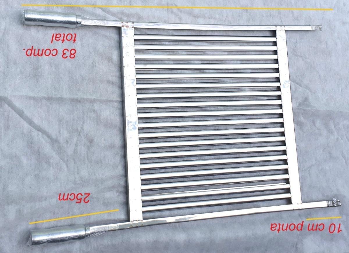 Grelha Uruguaia Inox Parrilha Churrasqueiras Profunda 40x70 - 4
