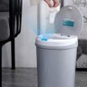 Lixeira Cozinha Banheiro Escritório Automática C/ Sensor 12L - 3