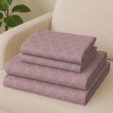 Ver imagem 3 de Jogo Cama Casal Toque Acetinado 4 Peças Embossed Casa Mia Admirare - Escarlate