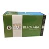 Incenso Massala Golden Nag Vareta Sálvia Negra Black Sage Un - 4