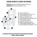 Ver imagem 3 de Conjunto Mesa Carteira Mesinha Baú Quadrada Infantil Educativa Atividades Madeira Maciça Resistente