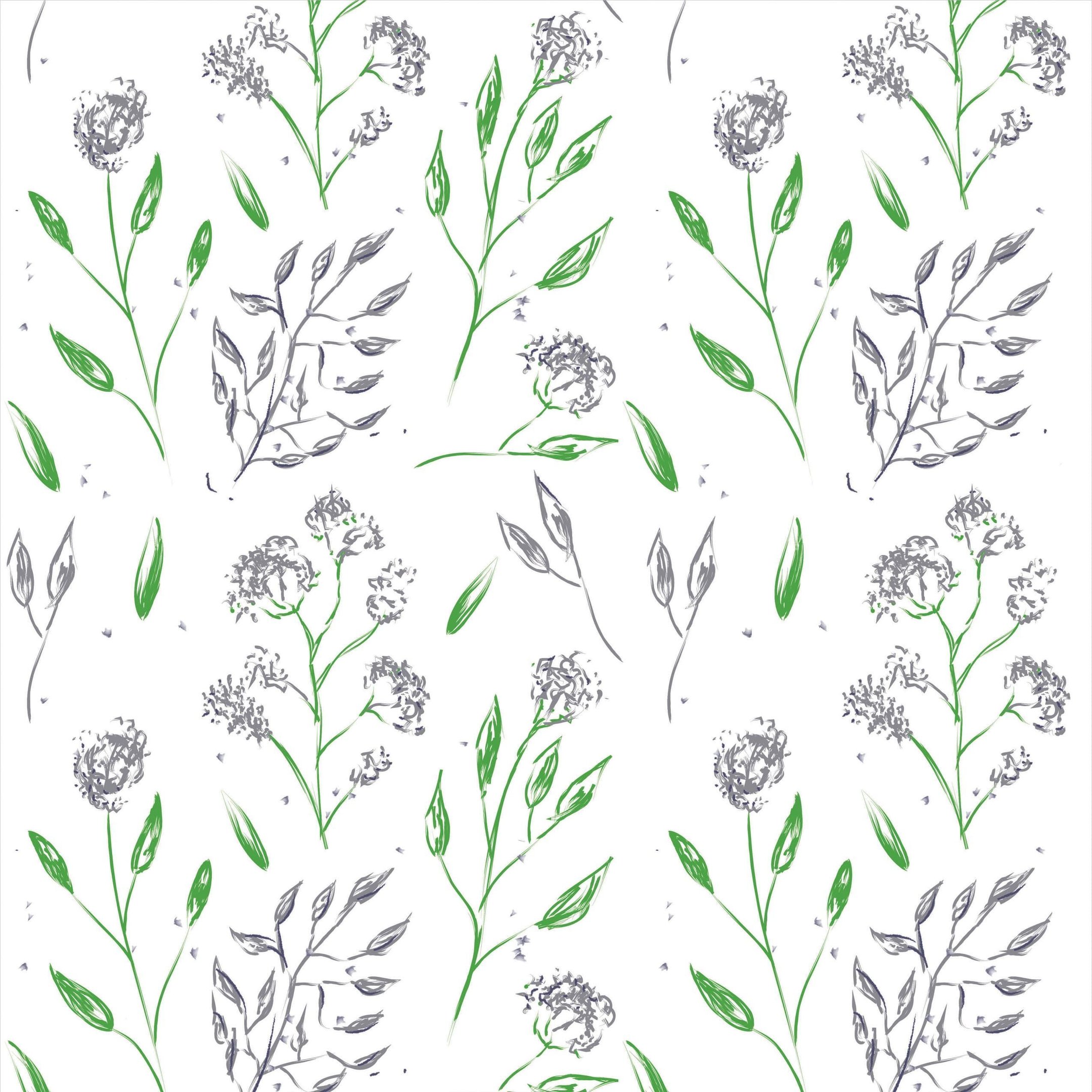 Papel de Parede Adesivo Floral Decor 63 - 3