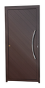 Ver imagem 1 de Porta Alumínio Lambril Savana c/Puxador D.Marrom Corten 100 Brimak