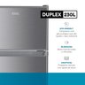 Geladeira Eos 230 Litros Duplex Inox Erv250ds 110v - 4