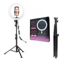 Ver imagem 2 de Ring Light Led Iluminador 26cm Completo + Tripé 2.1m