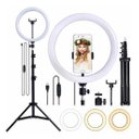 Ver imagem 4 de Ring Light Led Iluminador 26cm Completo + Tripé 2.1m