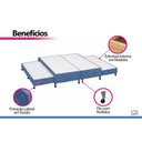 Ver imagem 4 de Cama Base c/Aux King Castor Poli Blue 193x203x27