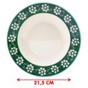 Ver imagem 5 de Pratos Fundo Sopa Oxford Donna Bosque Kit Jogo 4pçs 21,5cm