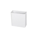 Ver imagem 1 de Kit 8 Arandela 2 Fachos Preta / Branca / Marrom Externa 3w - Branco