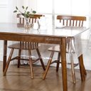 Ver imagem 1 de Toalha Mesa Plástico Transparente 8 10 Lugares 1,40x2,80