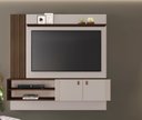 Ver imagem 1 de Painel para Tv até 65 Polegadas Preciso Jcm Móveis Off/café