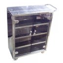 Ver imagem 2 de Armário com rodas e portas em policarbonato Therj ARPP AISI 430 (C)90cm x (L)30cm x (A) 120cm