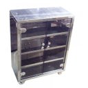 Ver imagem 1 de Armário com rodas e portas em policarbonato Therj ARPP AISI 430 (C)90cm x (L)30cm x (A) 120cm