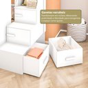 Ver imagem 5 de Beliche Infantil/Juvenil com Cama Queen e Solteiro Multimóveis Crrui-CAM012 Branco