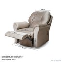 Ver imagem 4 de Poltrona Reclinável Automática Solo CabeCasa MadeiraOriginals