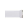 Rodape 10cm Liso Branco Poliestireno Lev101 - Santa Luzia - 1