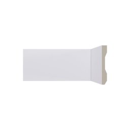 Rodape 10cm Liso Branco Poliestireno LEV101 - Santa Luzia - 1 Rodape 10cm Liso Branco Poliestireno LEV101 - Santa Luzia - 1