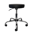 Ver imagem 1 de Cadeira Mocho sem Encosto - Base Cromada:preto