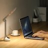 Dobrável lâmpada de mesa led escurecimento para escritório candeeiros de mesa quarto noite lâ - 6