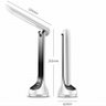 Dobrável lâmpada de mesa led escurecimento para escritório candeeiros de mesa quarto noite lâ - 3