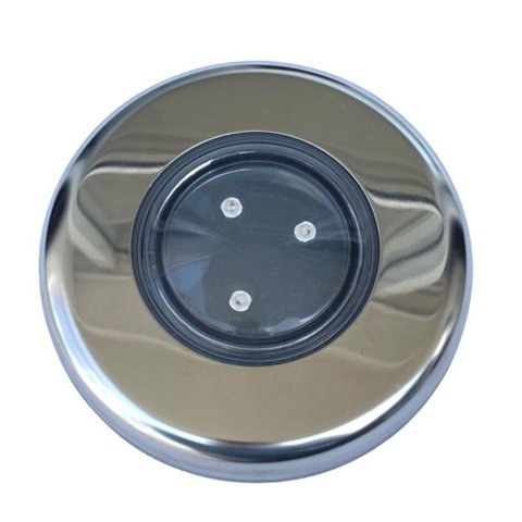 Luminária Piscina Super Led 9w Rgb Inox 160mm