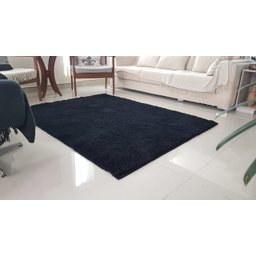 Tapete Algodão para Sala, Quarto e Escritório - 2,00M x 3,00M - Cor Cru Pelo Médio - 2