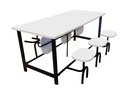 Ver imagem 1 de Mesa de Refeitório Escamoteável - 6 Lugares