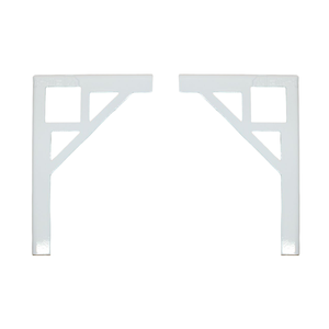 Mão Francesa Pequena 10x15cm Quadrada BRANCA All Style